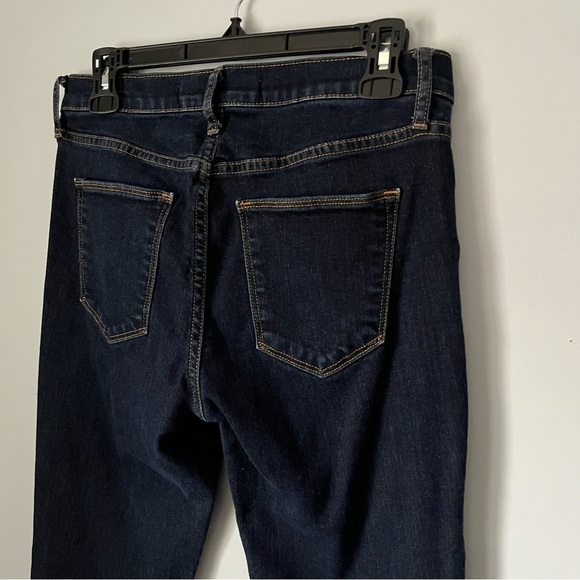 GAP 1969 Authentic True Skinny Ankle Dark Rinse Denim Jeans Size 28R - Picture 14 of 15